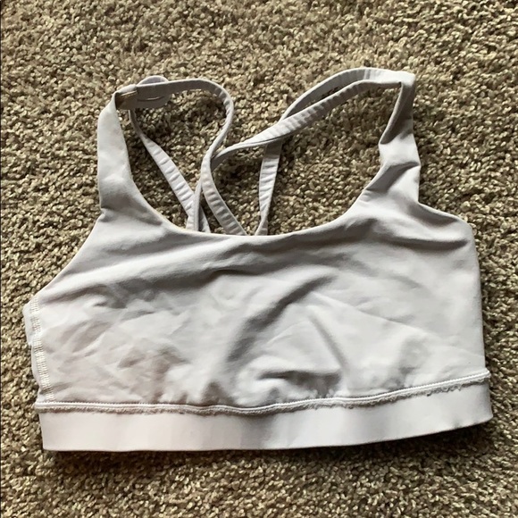 lululemon athletica Tops - White lululemon Energy sports bra